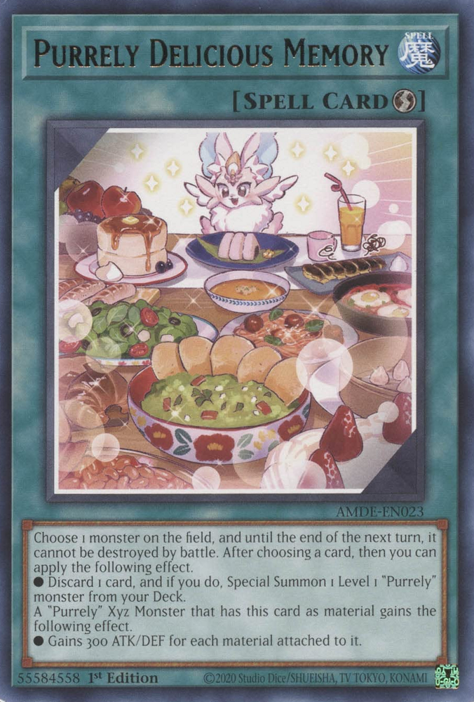 Purrely Delicious Memory [AMDE-EN023] Rare | Good Games Morley