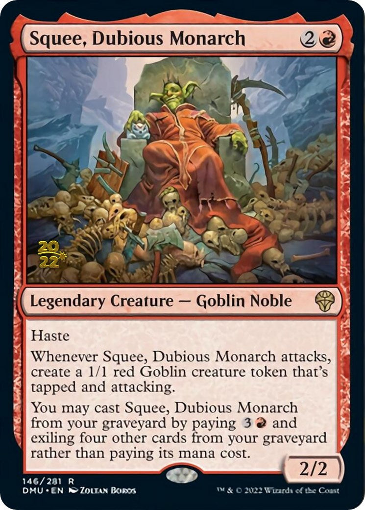 Squee, Dubious Monarch [Dominaria United Prerelease Promos] | Good Games Morley
