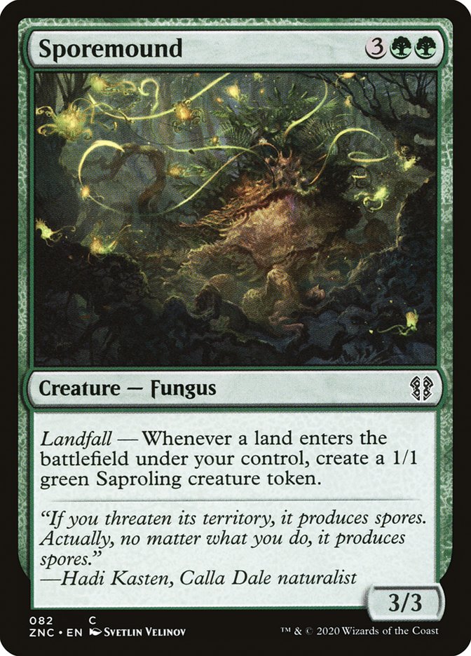 Sporemound [Zendikar Rising Commander] | Good Games Morley