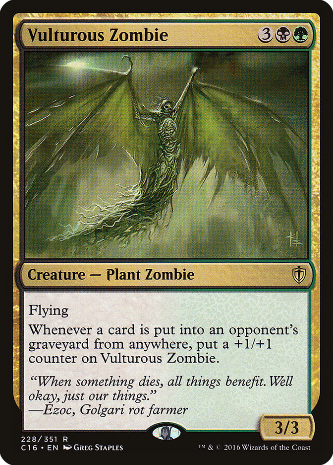 Vulturous Zombie [Commander 2016] | Good Games Morley