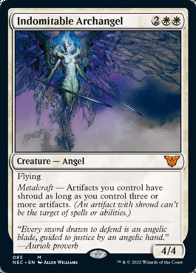 Indomitable Archangel [Kamigawa: Neon Dynasty Commander] | Good Games Morley