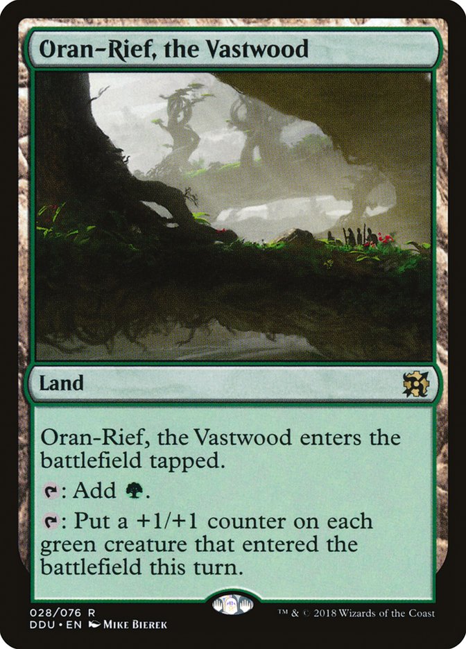 Oran-Rief, the Vastwood [Duel Decks: Elves vs. Inventors] | Good Games Morley