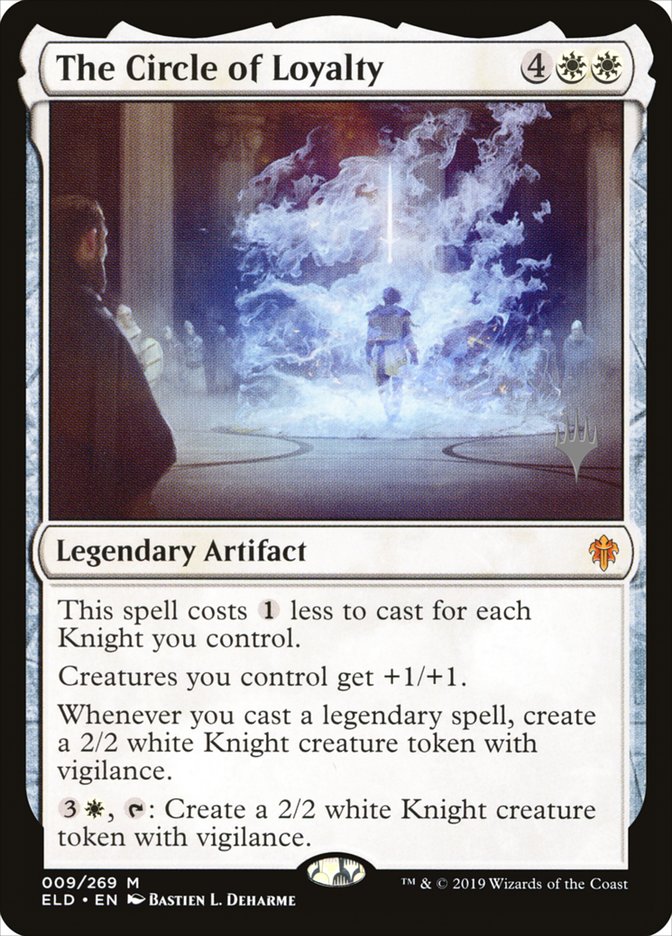 The Circle of Loyalty (Promo Pack) [Throne of Eldraine Promos] | Good Games Morley