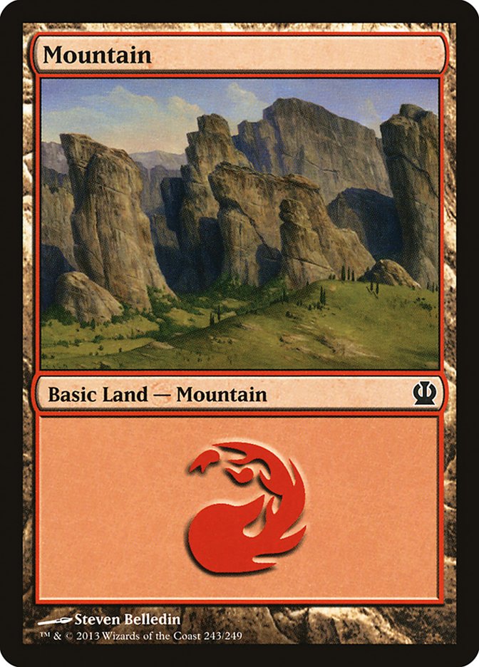Mountain (243) [Theros] | Good Games Morley