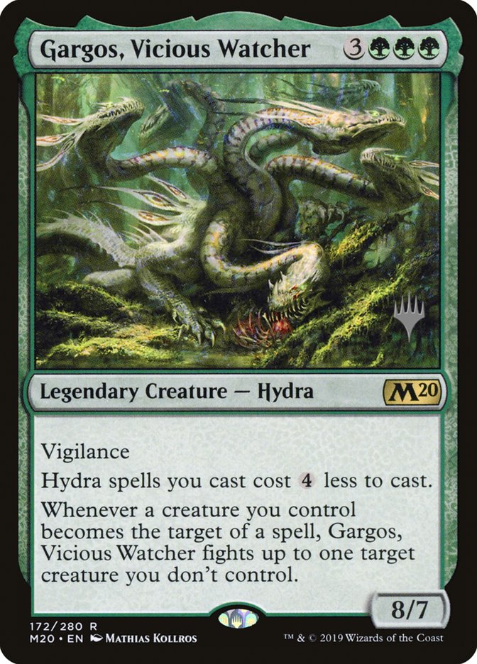 Gargos, Vicious Watcher (Promo Pack) [Core Set 2020 Promos] | Good Games Morley