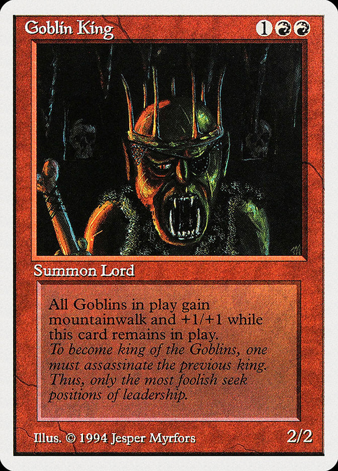 Goblin King [Summer Magic / Edgar] | Good Games Morley