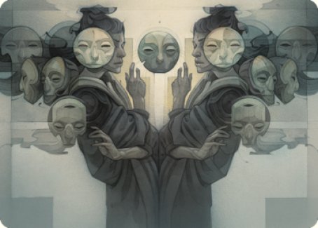 Vesuvan Duplimancy Art Card [Dominaria United Art Series] | Good Games Morley