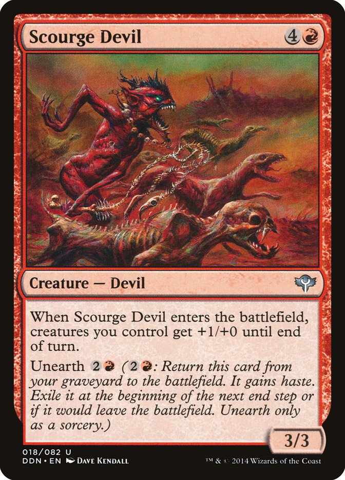 Scourge Devil [Duel Decks: Speed vs. Cunning] | Good Games Morley