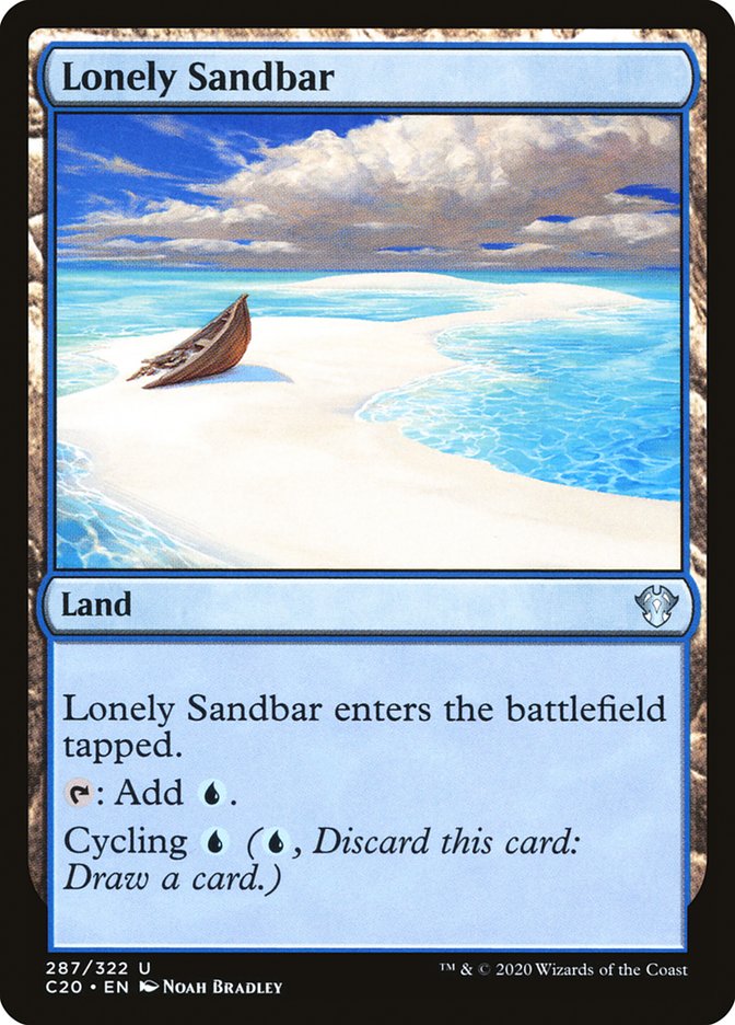 Lonely Sandbar [Commander 2020] | Good Games Morley
