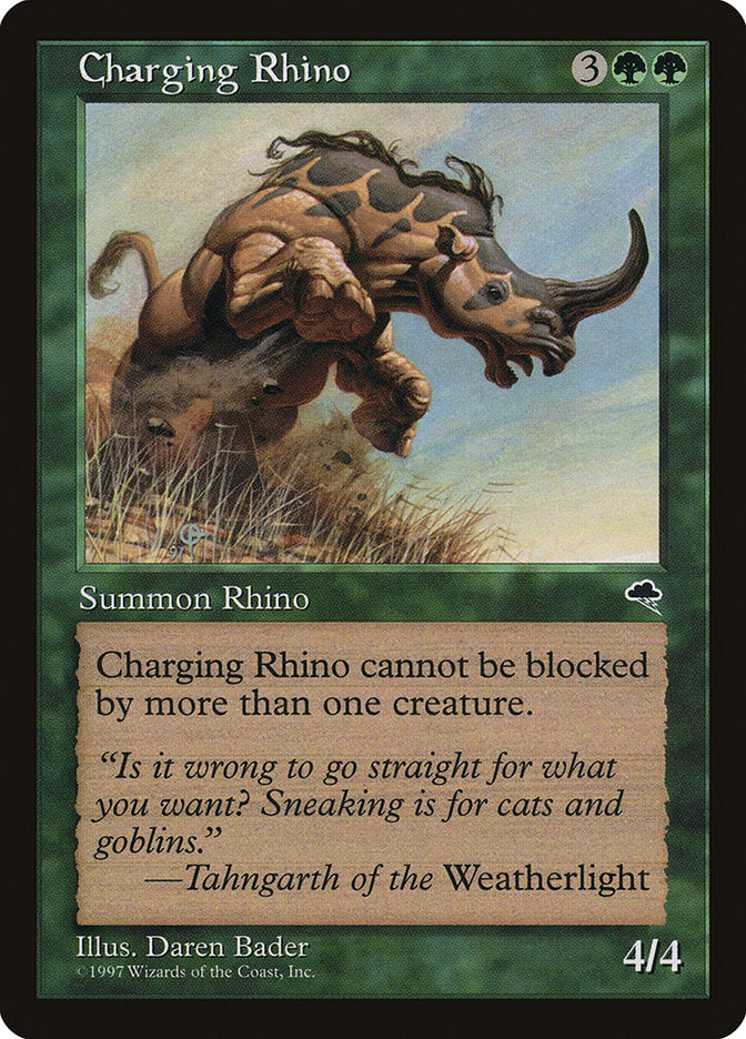 Charging Rhino [Tempest] | Good Games Morley