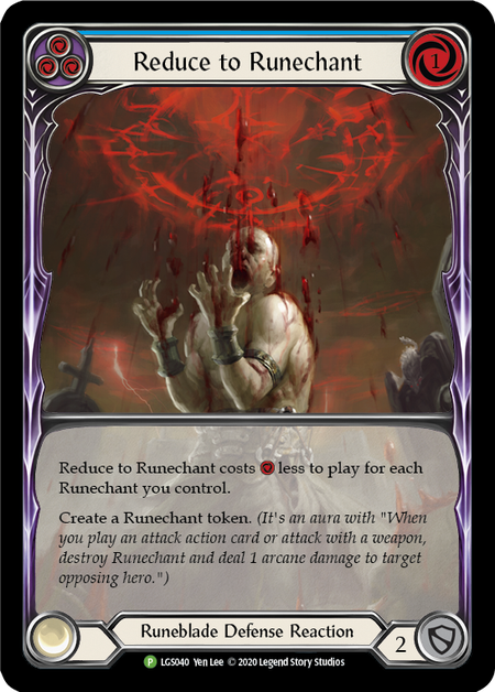 Reduce to Runechant (Blue) [LGS040] | Good Games Morley