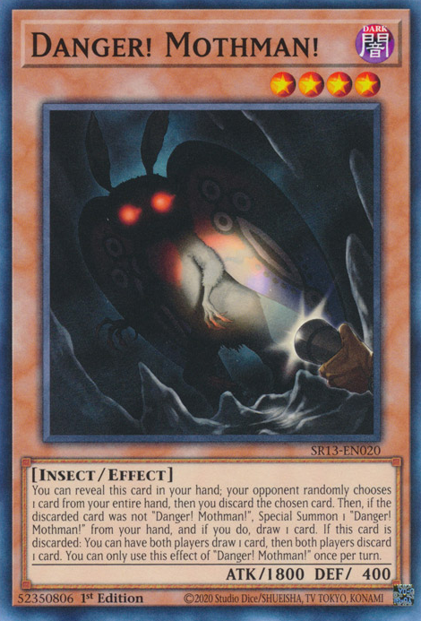 Danger! Mothman! [SR13-EN020] Common | Good Games Morley