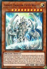 Armed Dragon LV10 White [BLVO-EN005] Ultra Rare | Good Games Morley