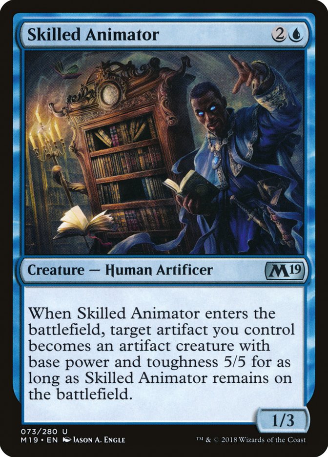 Skilled Animator [Core Set 2019] | Good Games Morley