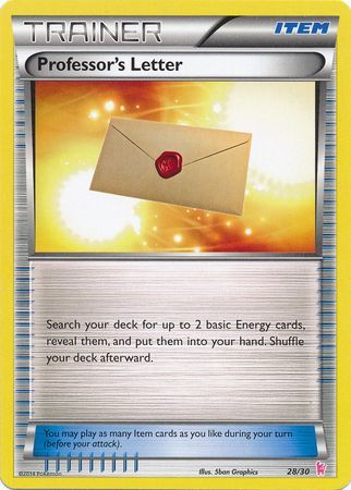 Professor's Letter (28/30) [XY: Trainer Kit - Sylveon] | Good Games Morley
