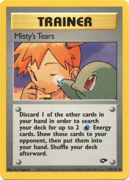Misty's Tears (118/132) [Gym Challenge Unlimited] | Good Games Morley
