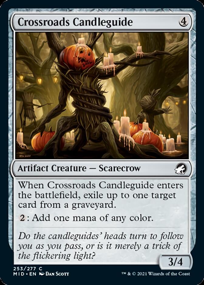 Crossroads Candleguide [Innistrad: Midnight Hunt] | Good Games Morley