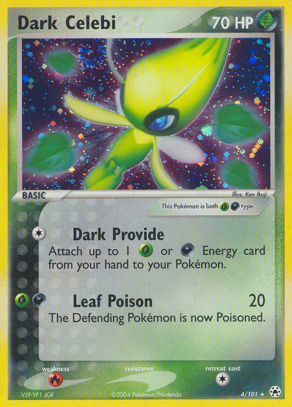 Dark Celebi (4/101) [EX: Hidden Legends] | Good Games Morley