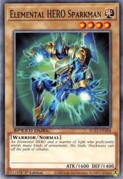 Elemental HERO Sparkman [SGX1-ENA04] Common | Good Games Morley