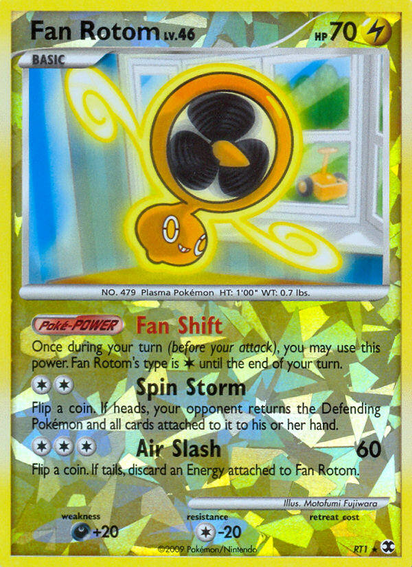 Fan Rotom (RT1) [Platinum: Rising Rivals] | Good Games Morley