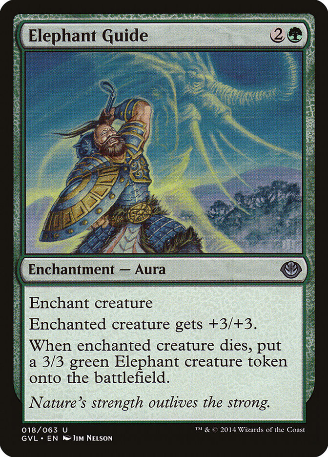 Elephant Guide (Garruk vs. Liliana) [Duel Decks Anthology] | Good Games Morley