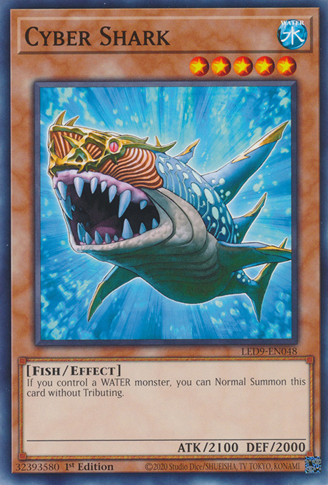 Cyber Shark [LED9-EN048] Common | Good Games Morley
