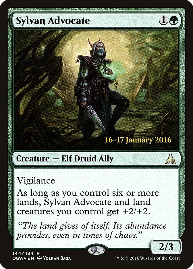 Sylvan Advocate [Oath of the Gatewatch Prerelease Promos] | Good Games Morley