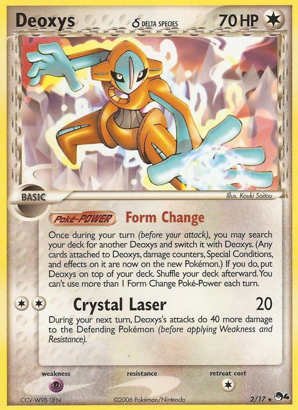 Deoxys (2/17) (Delta Species) [POP Series 4] | Good Games Morley