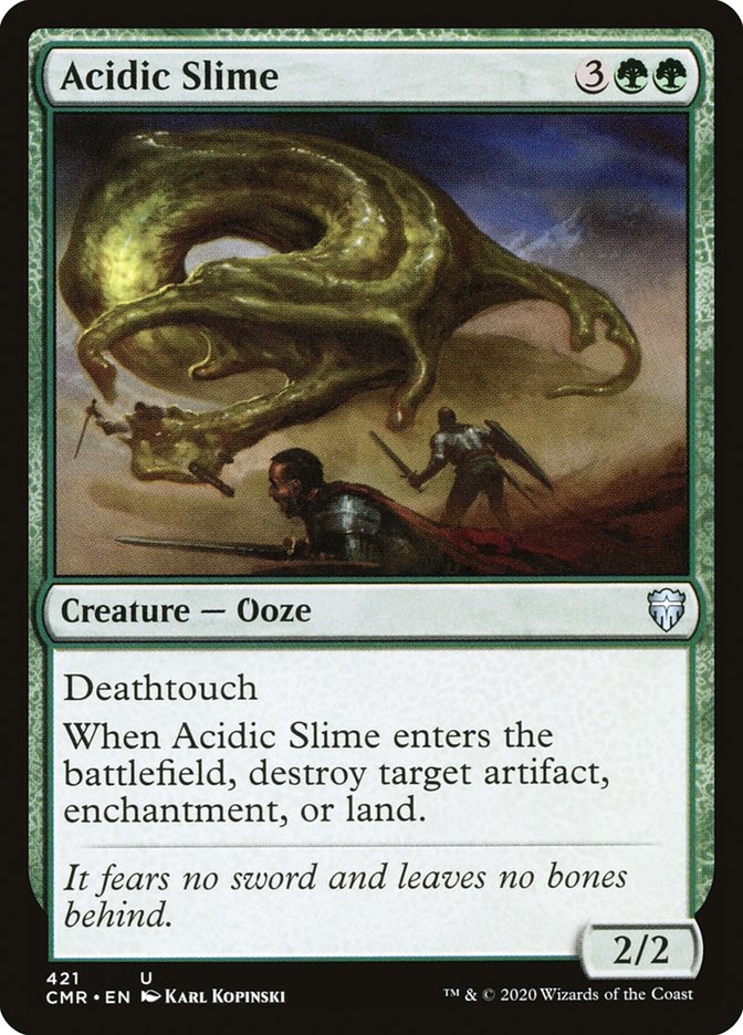 Acidic Slime [Commander Legends] | Good Games Morley