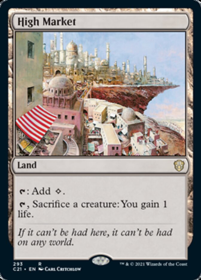 High Market [Commander 2021] | Good Games Morley