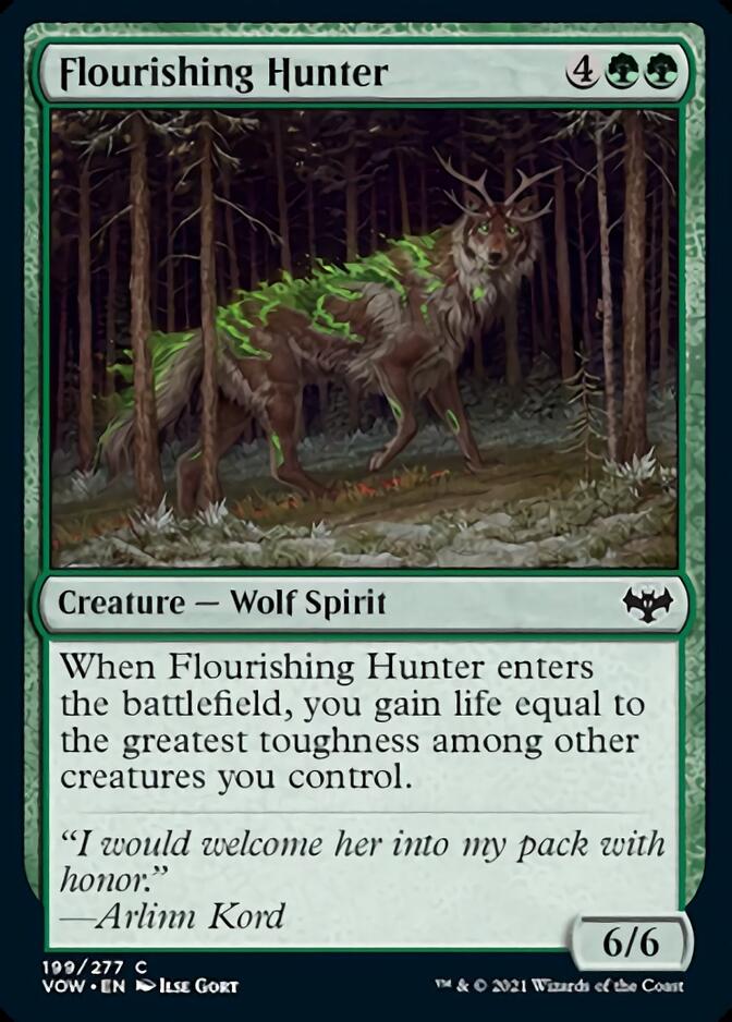 Flourishing Hunter [Innistrad: Crimson Vow] | Good Games Morley