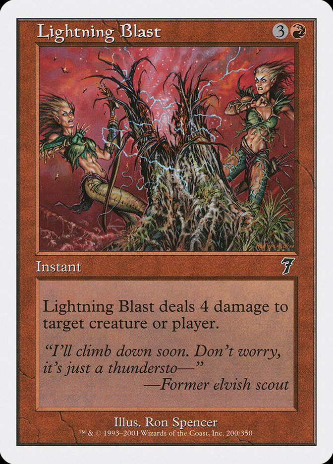 Lightning Blast [Seventh Edition] | Good Games Morley