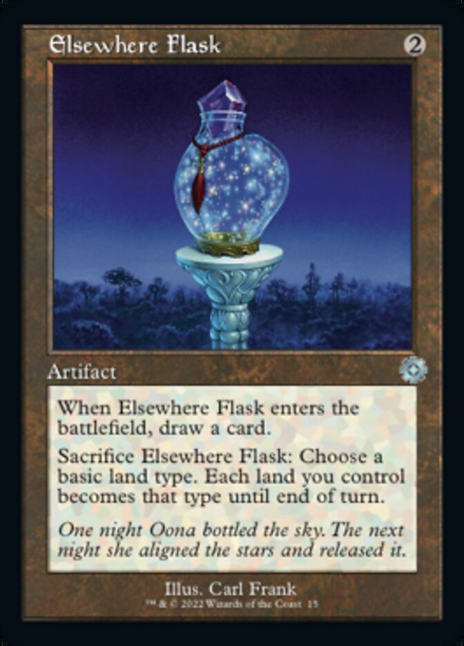 Elsewhere Flask (Retro) [The Brothers' War Retro Artifacts] | Good Games Morley