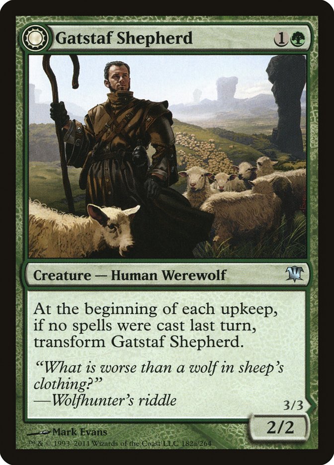 Gatstaf Shepherd // Gatstaf Howler [Innistrad] | Good Games Morley