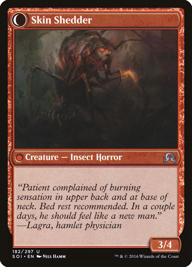 Skin Invasion // Skin Shedder [Shadows over Innistrad] | Good Games Morley