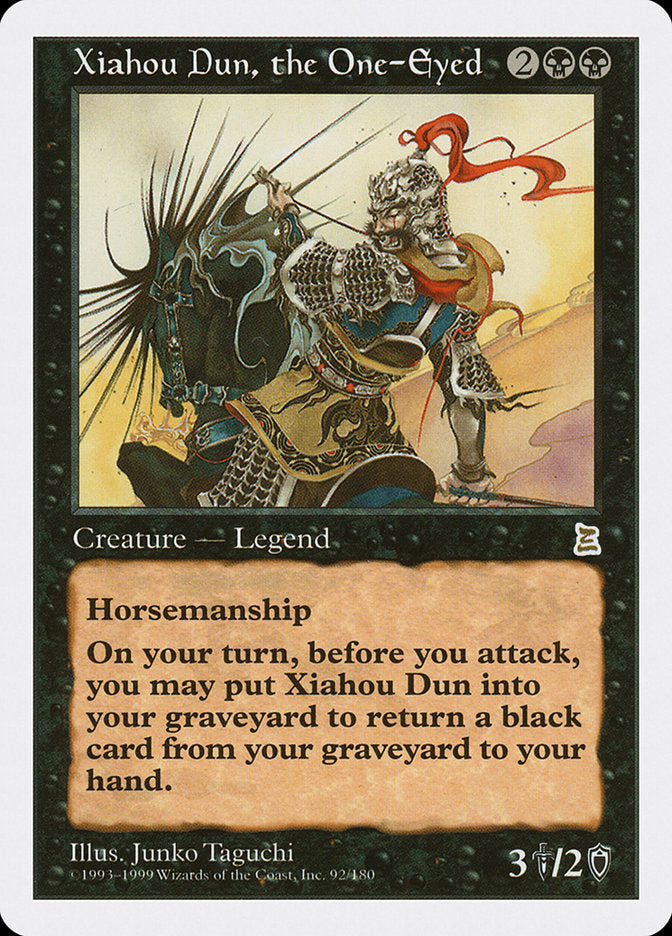 Xiahou Dun, the One-Eyed [Portal Three Kingdoms] | Good Games Morley