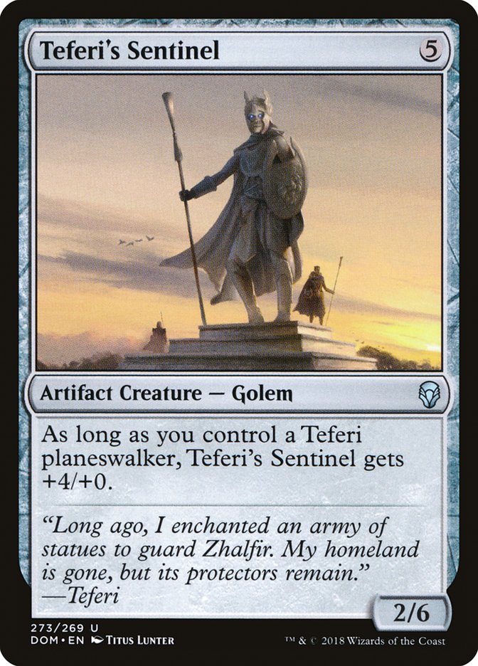 Teferi's Sentinel [Dominaria] | Good Games Morley