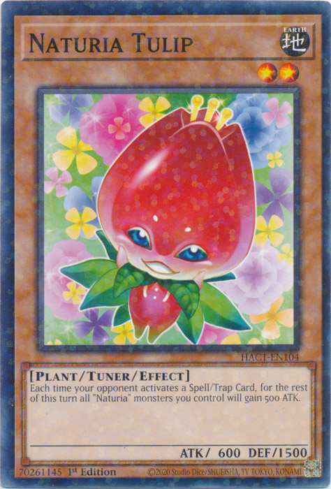 Naturia Tulip (Duel Terminal) [HAC1-EN104] Common | Good Games Morley