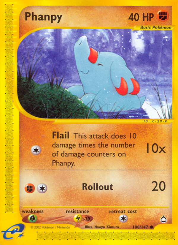 Phanpy (100/147) [Aquapolis] | Good Games Morley
