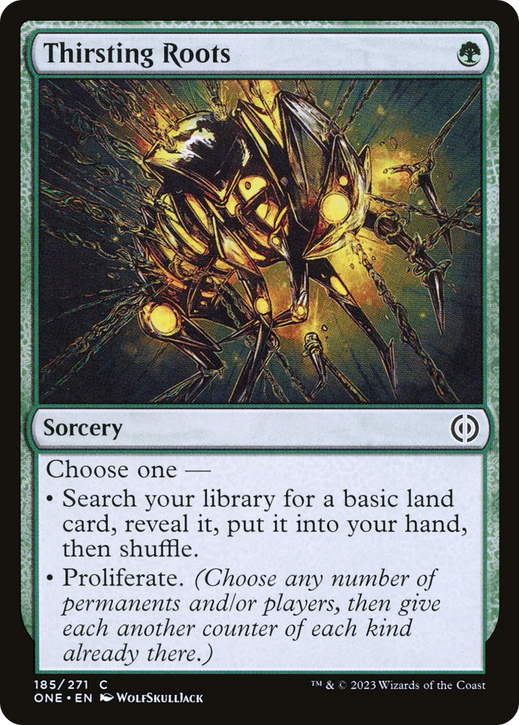 Thirsting Roots [Phyrexia: All Will Be One] | Good Games Morley