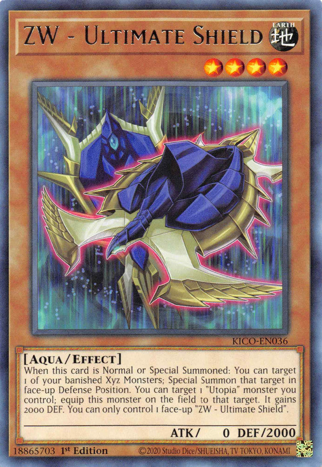 ZW - Ultimate Shield [KICO-EN036] Rare | Good Games Morley