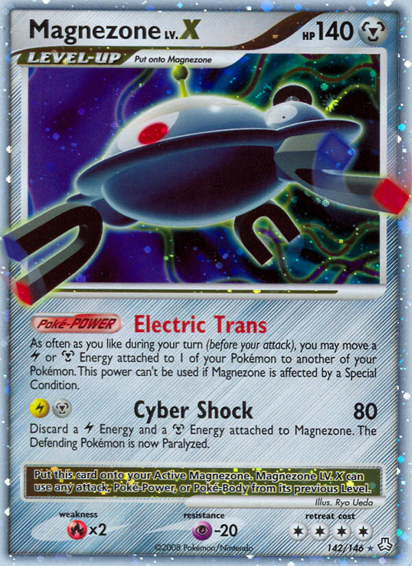 Magnezone LV.X (142/146) [Diamond & Pearl: Legends Awakened] | Good Games Morley