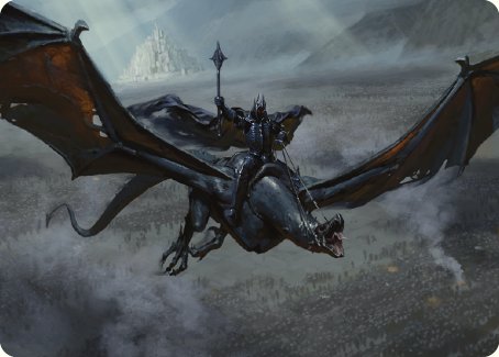 Lord of the Nazgul Art Card [The Lord of the Rings: Tales of Middle-earth Art Series] | Good Games Morley