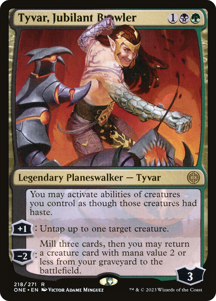 Tyvar, Jubilant Brawler [Phyrexia: All Will Be One] | Good Games Morley