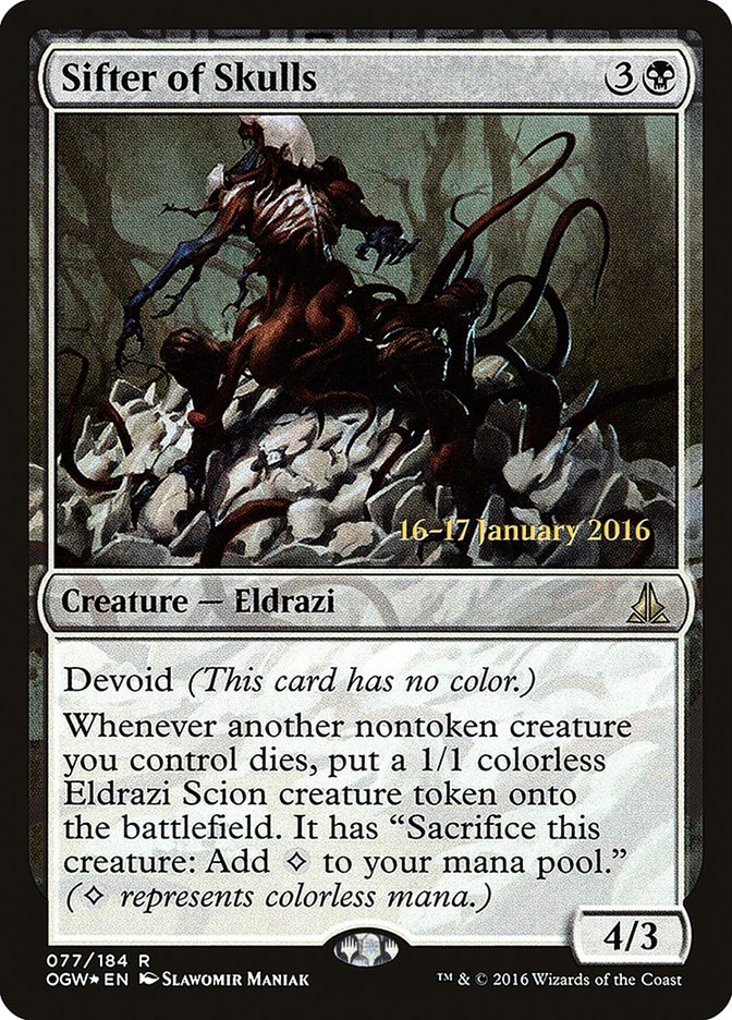 Sifter of Skulls [Oath of the Gatewatch Prerelease Promos] | Good Games Morley
