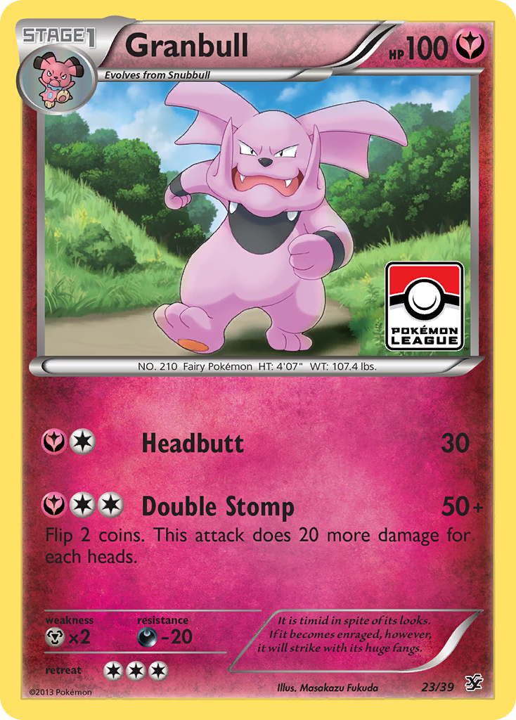 Granbull (23/39) [XY: Kalos Starter Set] | Good Games Morley