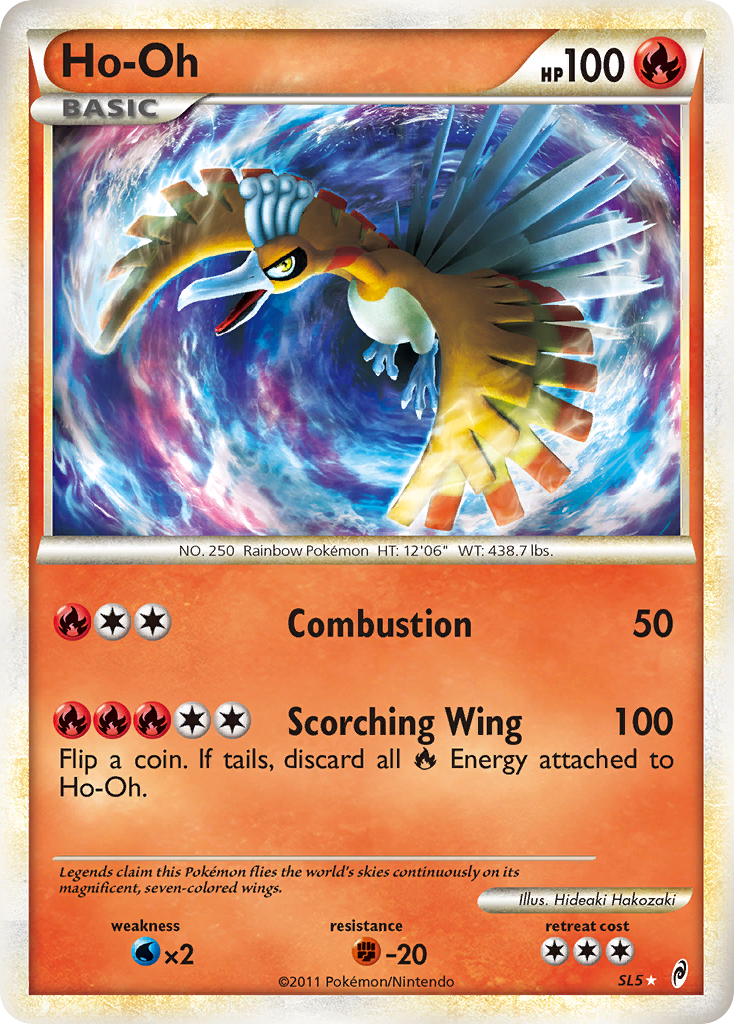 Ho-Oh (SL5) [HeartGold & SoulSilver: Call of Legends] | Good Games Morley