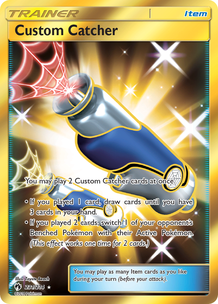Custom Catcher (231/214) [Sun & Moon: Lost Thunder] | Good Games Morley