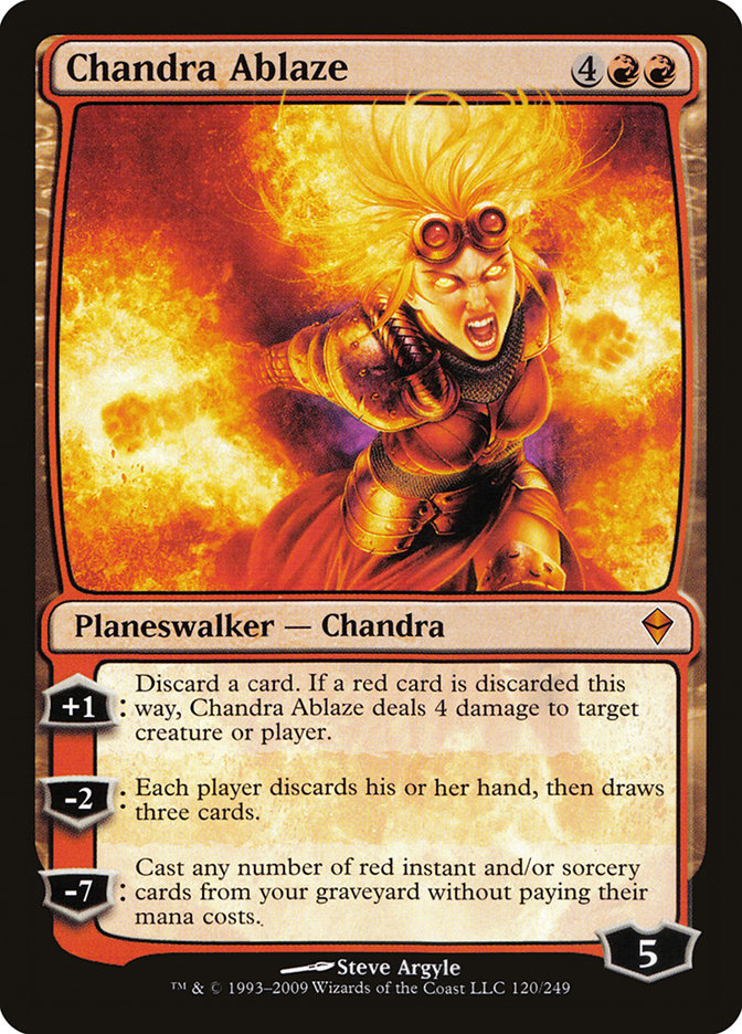 Chandra Ablaze [Zendikar] | Good Games Morley