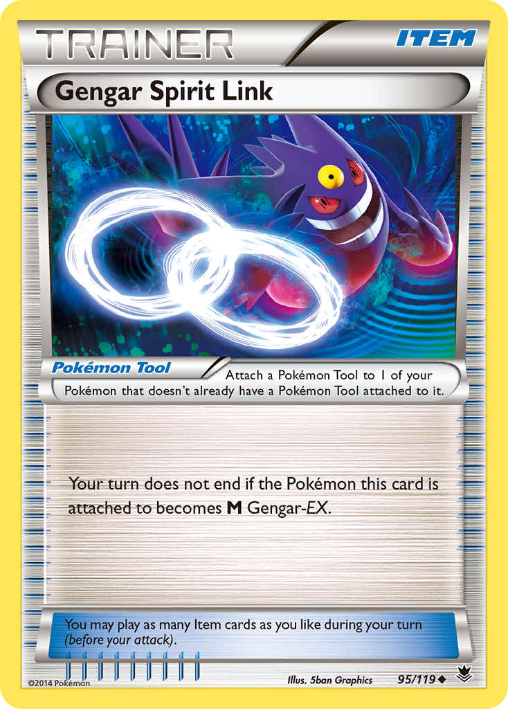 Gengar Spirit Link (95/119) [XY: Phantom Forces] | Good Games Morley